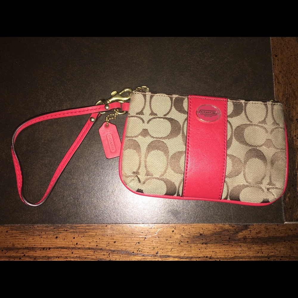 Coach wristlet